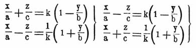 2) Двуполый Г. — Поверхность, состоящая из двух отдельных кусков, определяемая уравнением