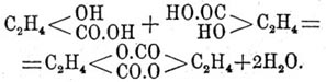 Этим был решен вопрос не только о строении М. кислоты, но и ее низшего гомолога — гликолевой кислоты (см.), и, кроме того, положено прочное основание для структурной теории, так как, руководствуясь ею, для этилиденмолочной кислоты можно было дать только формулу, предложенную Кекуле; нетрудно, впрочем, видеть, что формула Кольбе, хотя выведенная им на основании, как он, по крайней мере, думал, совершенно других соображений, совпадает с формулой Кекуле, если изменить в первой атомный вес углерода и кислорода и несколько упростить способ писания. Внутреннее единство формул Кекуле и Кольбе указано Бутлеровым (см. Структура).