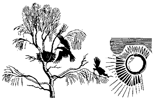 Фаворский В. А. Иллюстрация к «Детской хрестоматии». 1922. Гравюра на дереве.
