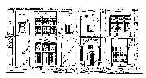 Народное жилище. Дом в Ордубаде (фасад).
