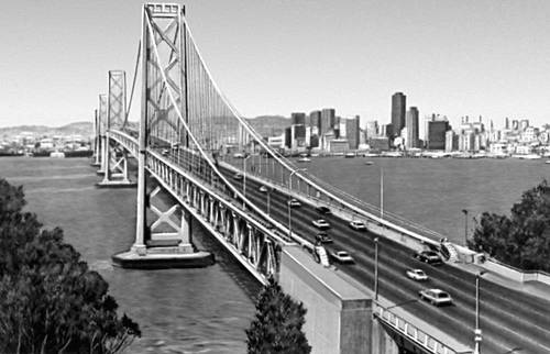 Сан-Франциско. Мост Сан-Франциско — Окленд.