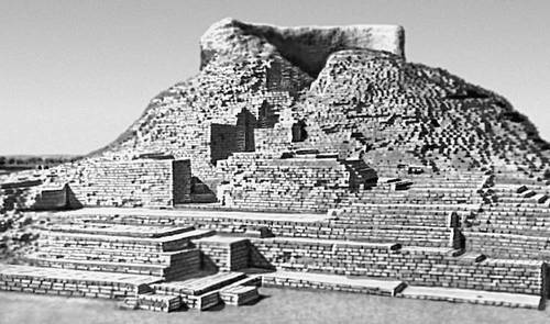 Пакистан. Руины построек в Мохенджо-Даро. 3—2-е тыс. до н. э.
