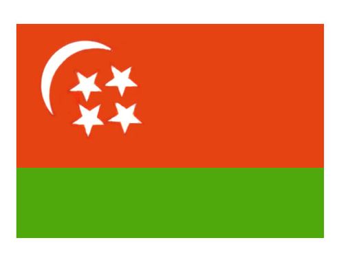 Флаг государственный. Коморские острова.