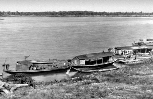 Река Меконг в среднем течении.