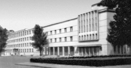 Дворец культуры им. Ю. Гагарина. 1961. Проект реконструкции — архитектор Л. Д. Нивина.