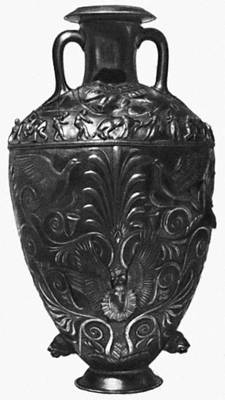 Серебряная ваза из кургана Чертомлык.