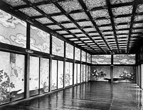Дворец Нихо в Киото. 17 в. Главный зал.