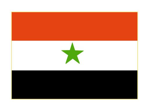Флаг государственный. Йеменская Арабская Республика.