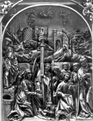 Штос Ф. «Рождество Христово» (часть алтаря в Бамбергском соборе). 1520—23. Дерево.