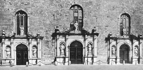 Р. Бинденшу и др. Порталы церкви Петера в Риге. 1692—94.