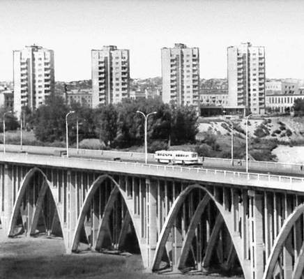 Волгоград. Мост через р. Царицу.