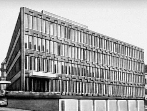 Осло. Посольство США. 1965. Архитектор Э. Сааринен.