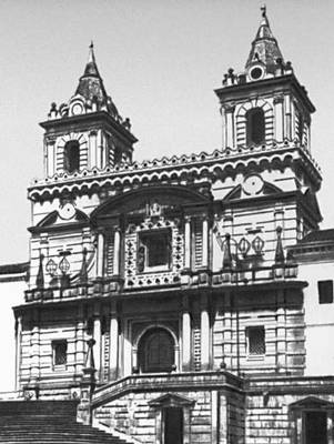 Экуадор. Х. Рикке, А. Родригес. Церковь монастыря Сан-Франсиско в Кито. 1534—1650.