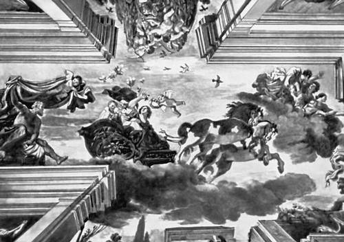 Гверчино. «Аврора». 1621. Плафон казино виллы Лудовизи. Рим.