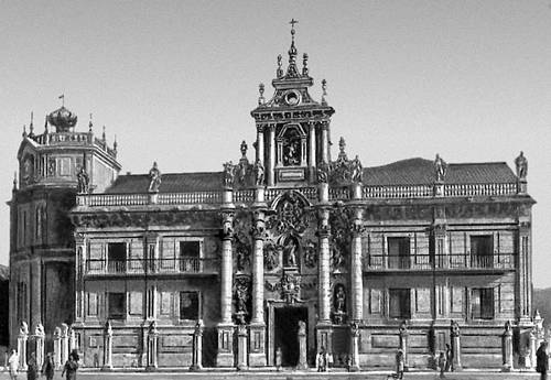 Н. Томе. Главный фасад университета в Вальядолиде. 1715.