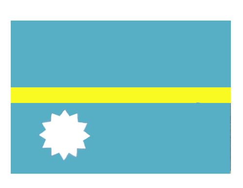 Флаг государственный. Науру.