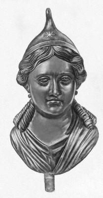 Бюст боспорской царицы Динамии. 1 в. до н. э.