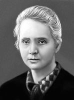 M. Sklodowska-Curie.