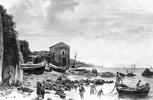 С. Ф. Щедрин. «На острове Капри». 1826. Третьяковская галерея. Москва.