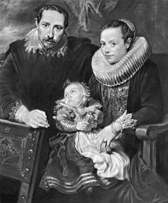 Бельгия. А. ван Дейк. Семейный портрет. Ок. 1620. Эрмитаж. Ленинград.