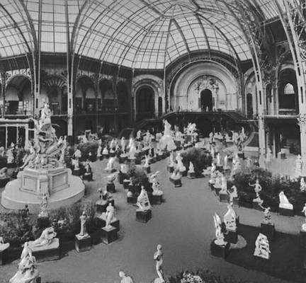 Большой дворец (Гран Пале) на выставке в Париже. 1900. Архитекторы А. Деглан, Ф. Т. Томас, Л. Луве.