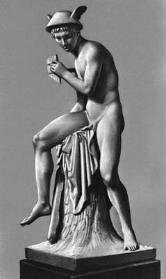 Б. Торвальдсен. «Меркурий со свирелью». Мрамор. 1818. Музей Торвальдсена. Копенгаген.
