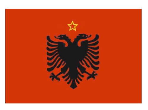 Флаг государственный. Албания.