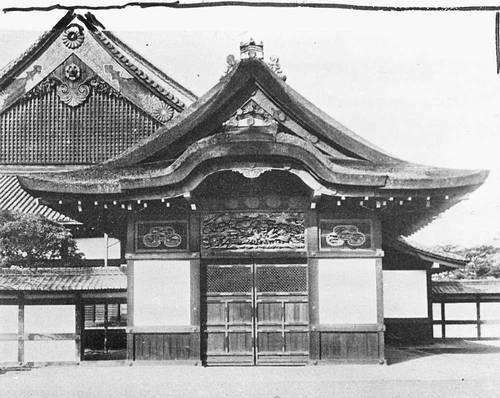 Дворец Нихо в Киото. 17 в. Входной зал.
