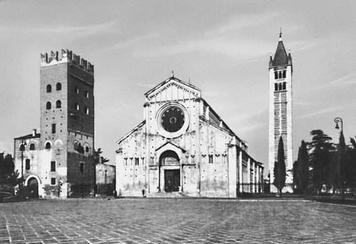 Верона. Церковь Сан-Дзено Маджоре (1120—38).