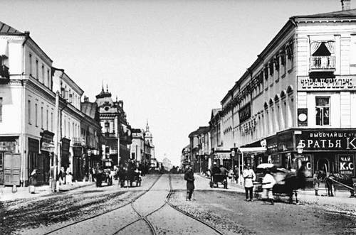 Тверская улица. 1887.
