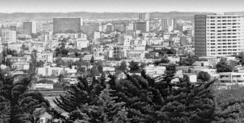 Касабланка. Вид части города.