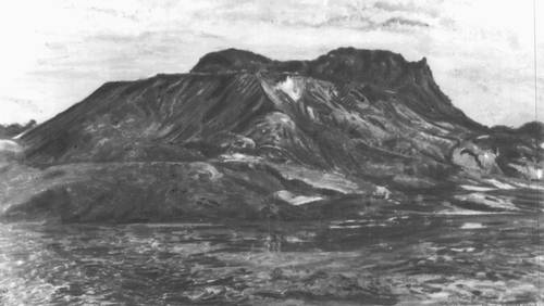 Кьярваль. «Гора Вивильсфедль». 1934. Государственная художественная галерея. Рейкьявик.