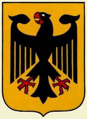 Государственный герб. Федеративная Республика Германия.