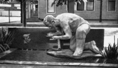 Финляндия. А. Тукиайнен. Памятник Э. Салину в Пори. Бронза. 1955.