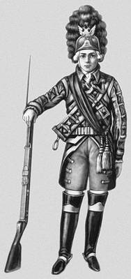 Кавалергард в парадной форме. 1764—96.
