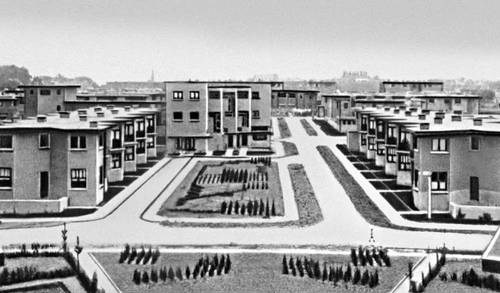 Бельгия. В. Буржуа. Посёлок Сите-Модерн в Синт-Агата-Берхеме под Брюсселем. 1922—27.