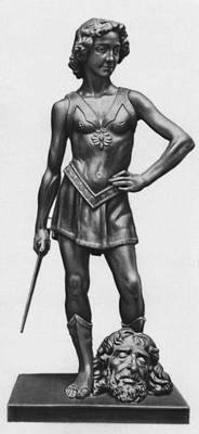 Андреа дель Верроккьо. «Давид». Бронза. 1473—75. Национальный музей. Флоренция.