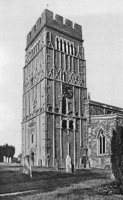 Западная башня церкви в Эрлс-Бартоне. Ок. 980—1000.