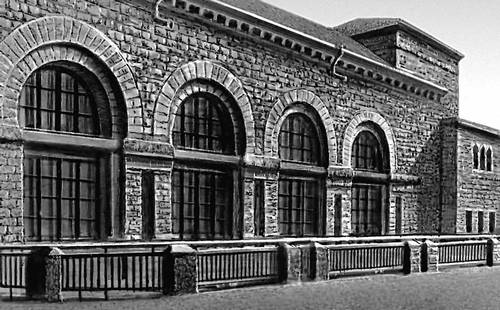 А. И. Таманян. Ереванская гидроэлектростанция. 1-я очередь (ЕРГЭС-1). 1923—26.