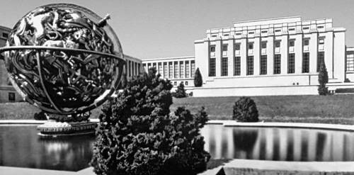 Швейцария. Гийоль. Дворец Наций в Женеве. 1927—37.