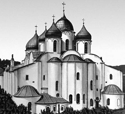 Софийский собор в Новгороде. 1045—50.