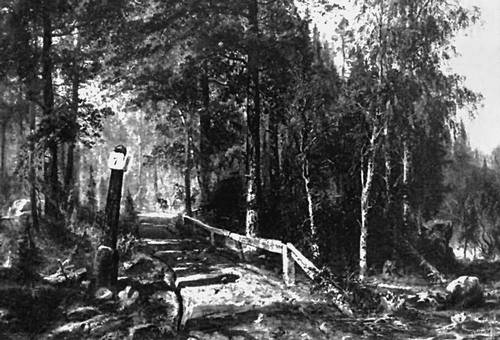 Финляндия. В. Холмберг. «Объездчик оленей». Дерево. 1899. Атенеум, Хельсинки.