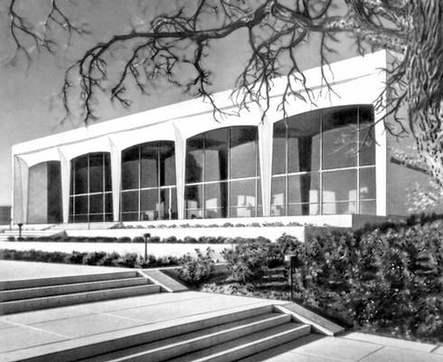 Ф. Джонсон. Музей западного искусства им. А. Картера в Форт-Уэрте (Техас). 1961.