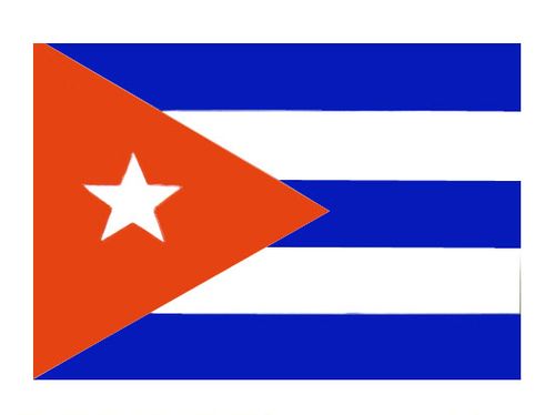 Флаг государственный. Куба.