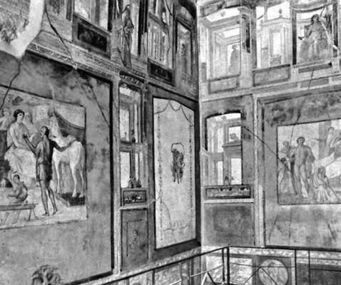 Фрески дома Веттиев в Помпеях. 63—79 н. э.