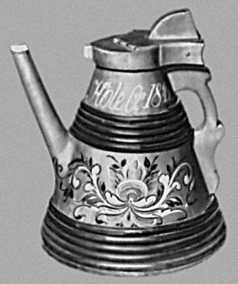 Кружка с росписью. Долина Халлингдаль. 1841.