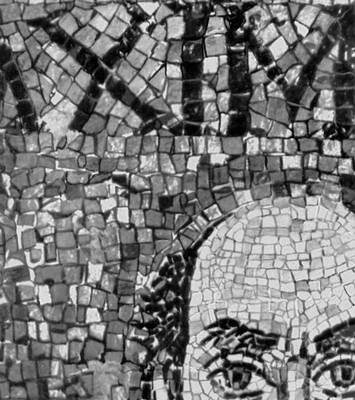 «Архиепископ Максимилиан». Фрагмент мозаики «Император Юстиниан со свитой» в церкви Сан-Витале в Равенне. Около 547.