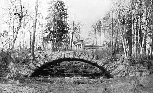 Павловск. Мост у колоннады Аполлона. 1800.