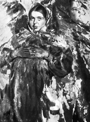 Ф. А. Малявин. «Две девки». 1910-е гг. Русский музей. Ленинград.