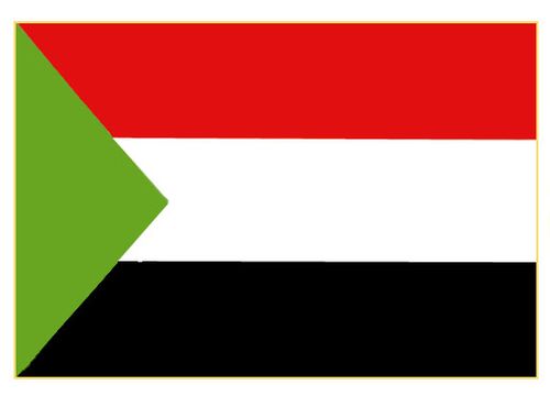 Флаг государственный. Судан.